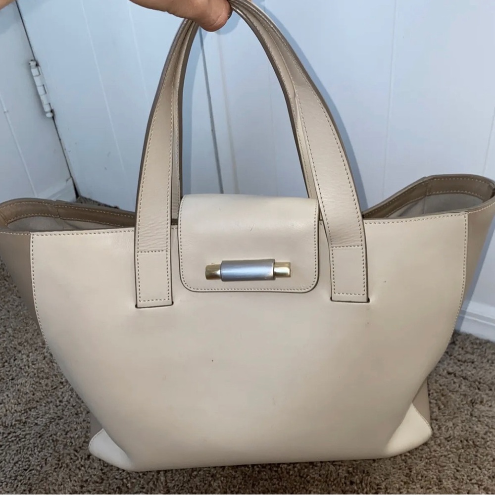 Tumi Large Shoulder Bag Made In Italy